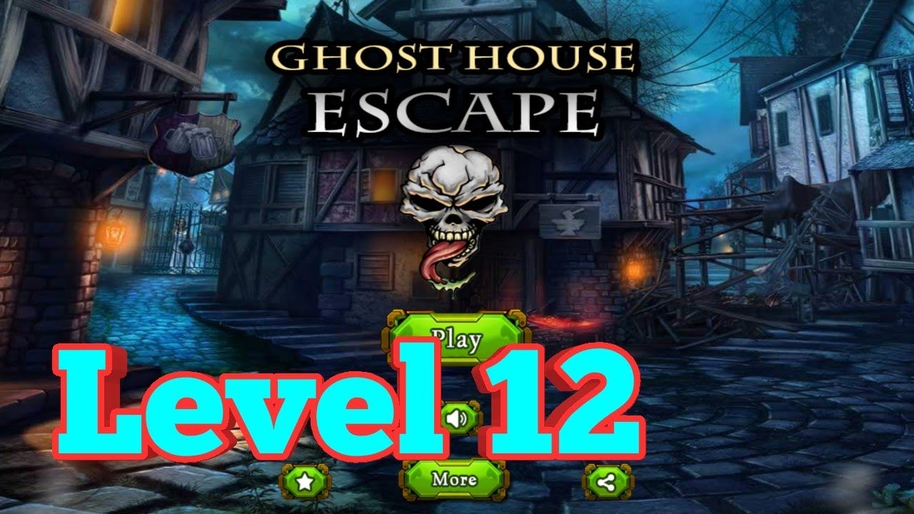 Ghost House Escape Level 12 Walkthrough. Escape Games for Free Haunted Rooms.