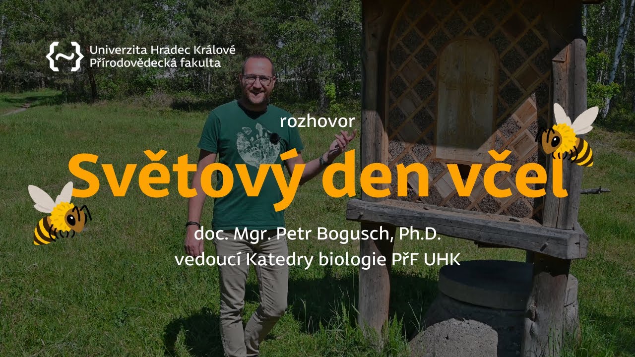 Světový den včel | doc. Bogusch; vedoucí katedry biologie