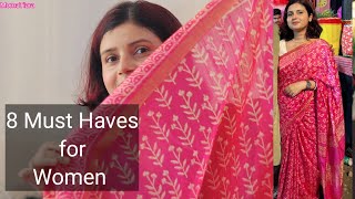 Must Haves For Women Saree, Bags, Jewellery Momatiara