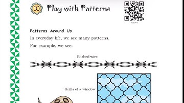 Class 3, Maths, chapter 10 play with patterns solution with explanation