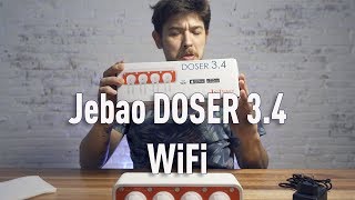 Обзор и инструкция аквариумного дозатора Jebao 3.4 wifi