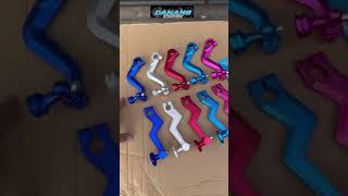 Paha Rem Belakang Model Z Silver Sports Day CNC Bikin Motor Makin Racing