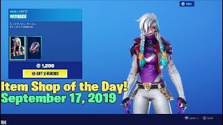 Fortnite - Item Shop of the Day! (September 17, 2019)