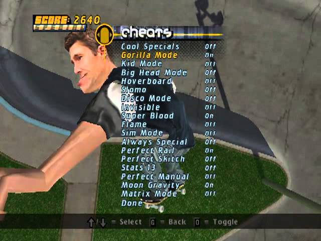 Tony Hawk's Pro Skater 4 PS2, Wiki Cheats Dicas e Truques de Jogos