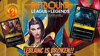 Leblanc's Deathknell Abuse Deck is Broken!!