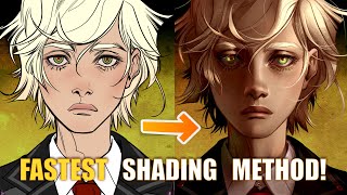 [ CLIP STUDIO ] Easy COLORING and SHADING walkthrough // the fastest method