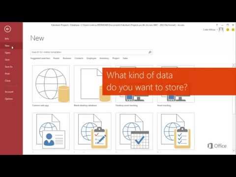 Chap 03 01 Create your first access database