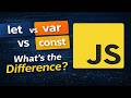 Difference Between Let , Var and Const | JavaScript | ES6+ Feature #coding #javascript