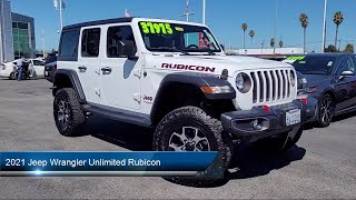 2021 Jeep Wrangler Unlimited Rubicon Sport Utility Redwood City San Carlos San Mateo Palo Alto M