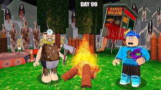 AKU DAN PAK UNAT 99 MALAM DI HUTAN BAKSO MALANG!! BANYAK POCONG DAN KUYANG! DI ROBLOX