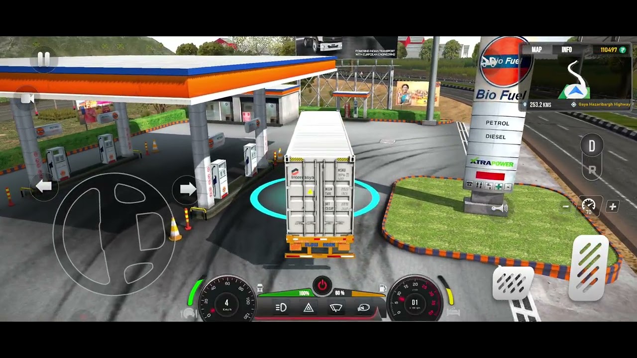 Monster truck simulator Indonesia game 