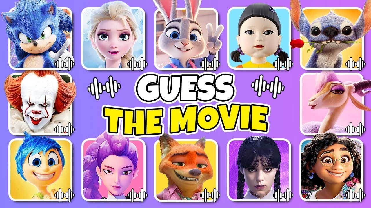 Guess the Movie by the Song! 🎶 Zootopia 2, A Minecraft Movie, KPOP Demon Hunters