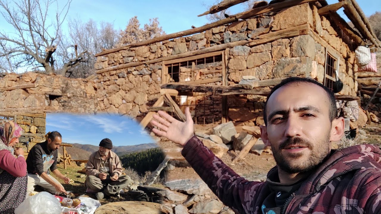 DAĞ EVİ TADİLAT ÖNCE ÇAY SONRA İŞ🤨duvar bitti Az kaldı az..