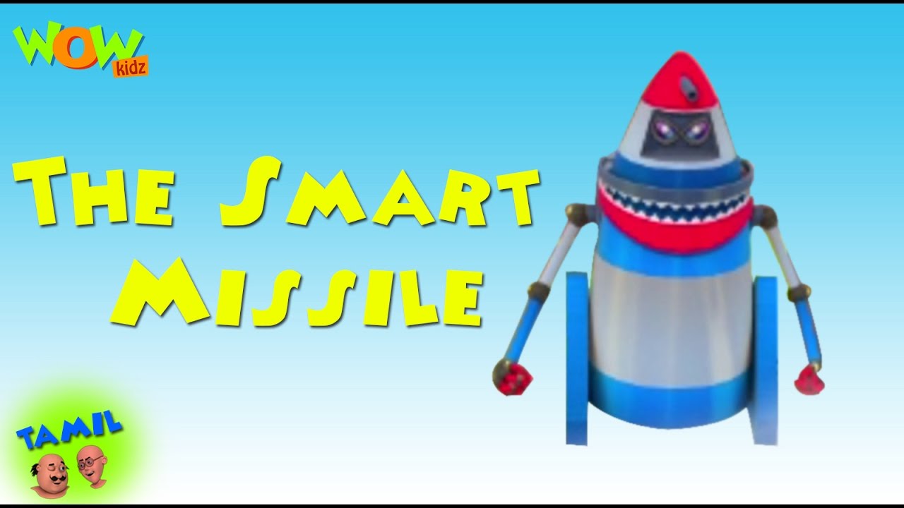 The Smart Missile   Motu Patlu in Tamil   3D Kids Animation Cartoon As seen on Nickelodeon