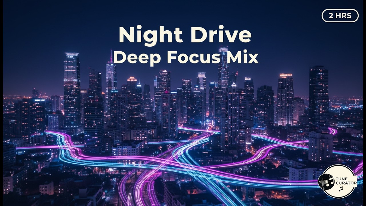 Night Drive – Deep Focus Mix (2 HRS)
