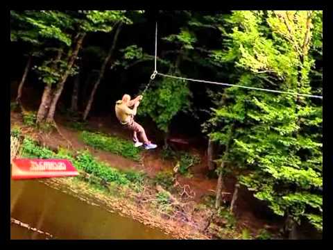 ლაშქრობა, ოფროუდი და ზიპლაინი ჭილის ტბაზე (პანორამა)