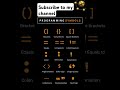 Programing Symbols #tech #programming #codingplayground #coding