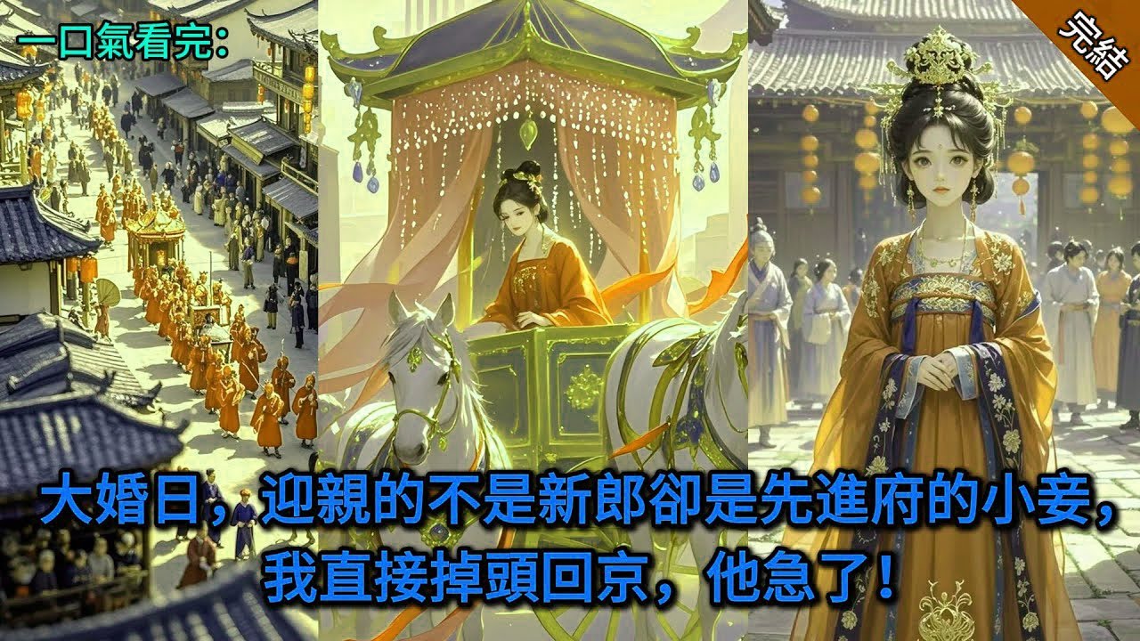 大婚日，迎親的不是新郎卻是先進府的小妾，我直接掉頭回京，他急了！