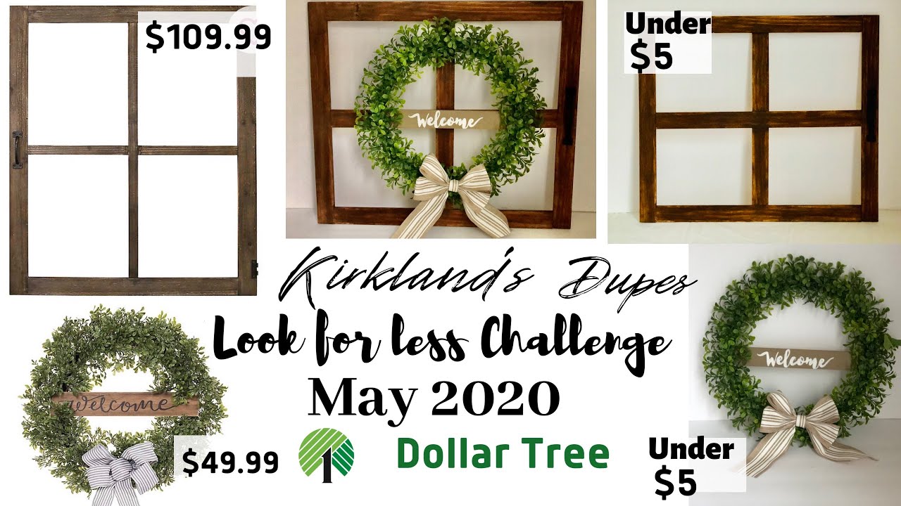 Look For Less Challenge | Kirklands Inspired | May 2020 | Farmhouse DIYs