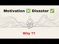 Why Your Motivation Disappears (Even When You Want to Try Hard) Psychology Explained