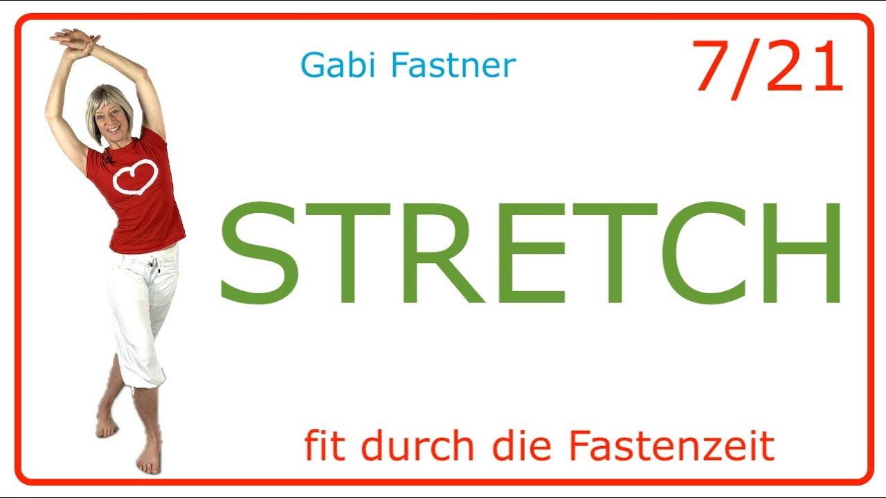 7/21 ☀️ 23 min. Stretching & Regeneration | gelenkschonend Faszien & Muskulatur aufdehnen, o. Geräte