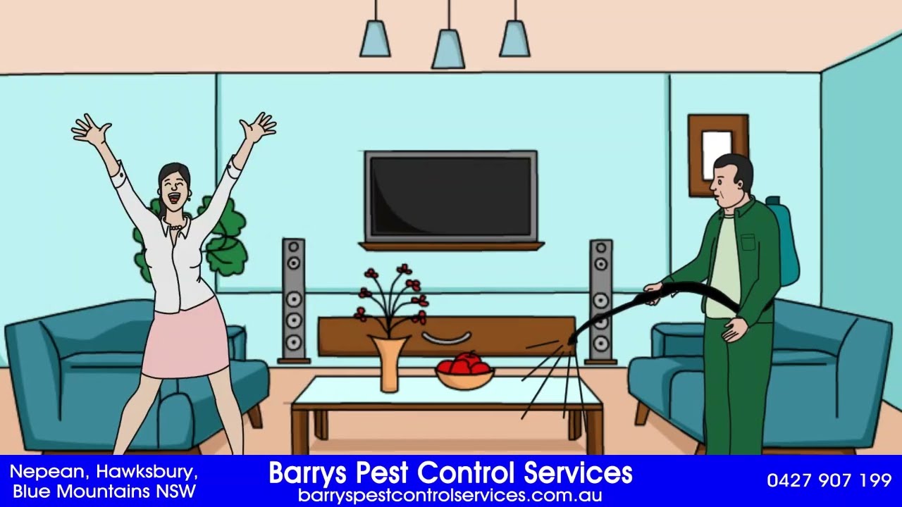 barrys Pest Control Video promo