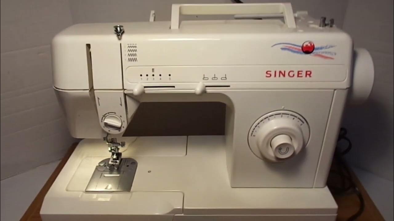 Singer Sewing Machine Model 2517C - YouTube