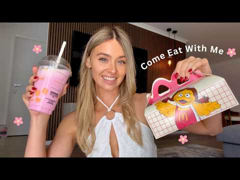 Come Eat With Me ☀️🤍McDonald’s Breakfast Mukbang ASMR