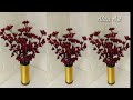 Felt Flowers &amp; Vases | Cara Mudah membuat Bunga dari kain Flanel &amp; Vas Bunga
