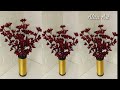 Felt Flowers & Vases | Cara Mudah membuat Bunga dari kain Flanel & Vas Bunga