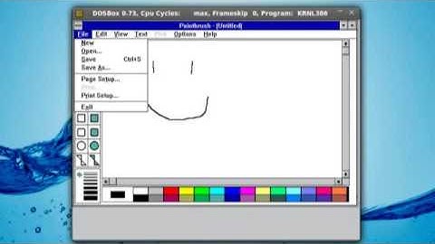 Windows 3.1 in DosBox