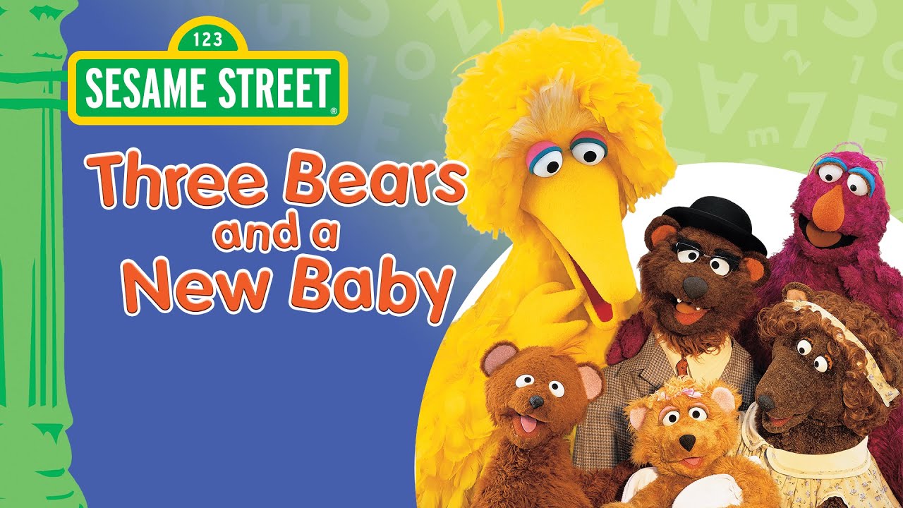 Sesame Street: Three Bears And A New Baby - YouTube