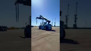 Ready For Work 💪 | Reach Stacker Operator Life in Saudi Arabia 🇸🇦