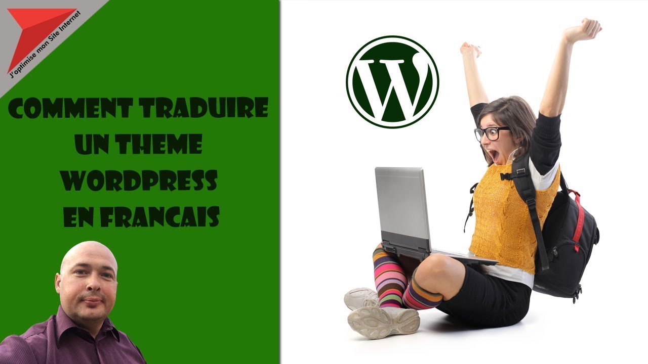 Comment traduire un thème Wordpress en français YouTube