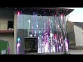 Transparent Self-adhesive Flexible LED Screen for Shopping Mall Glass Window#leddisplay