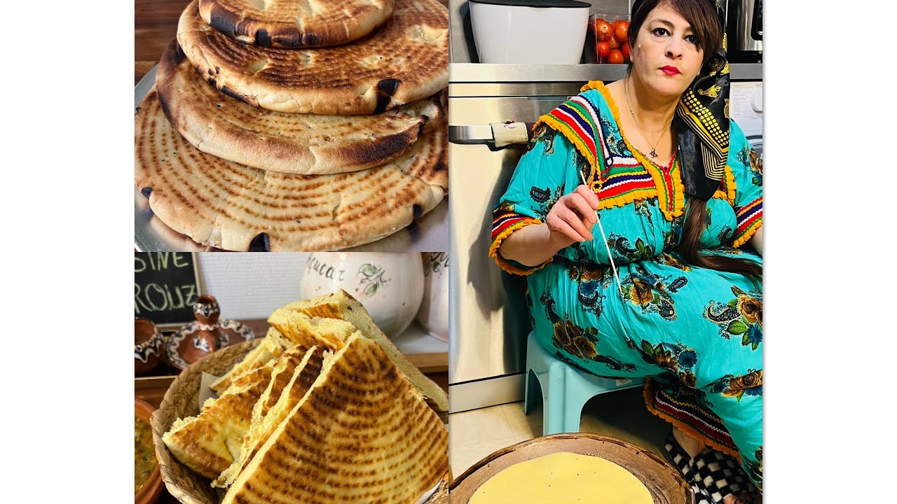 #Aghrom tamtount(كسرة بخميرة خبز )