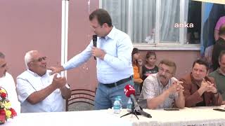 İstanbul Büyükşehir Belediye Başkanı Ekrem İmamoğlu, Hacıbektaşta Açıklama Yapıyor 19.08.2023