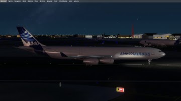 AI Lights Reborn and FSPAIX A340-300 PBR