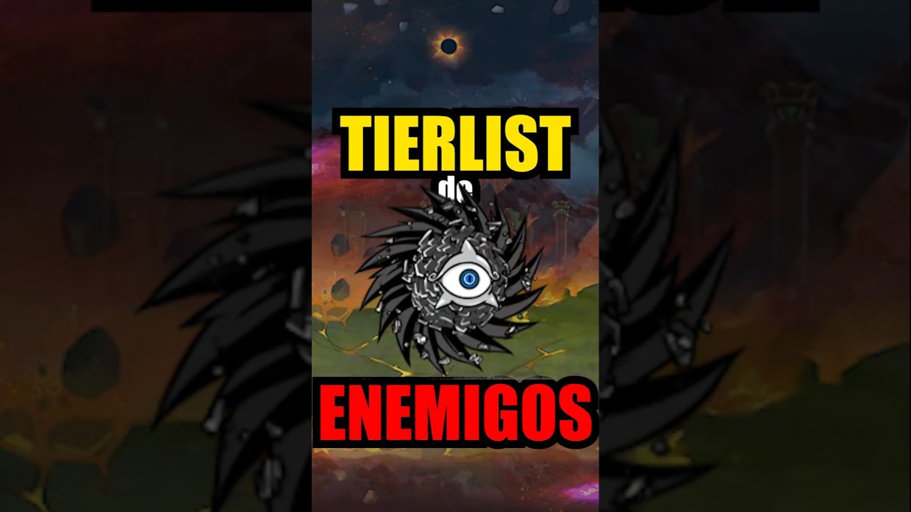 TIER LIST de ENEMIGOS || CICLON NEGRO || 