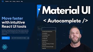 Autocomplete - Learn Material UI Components in React