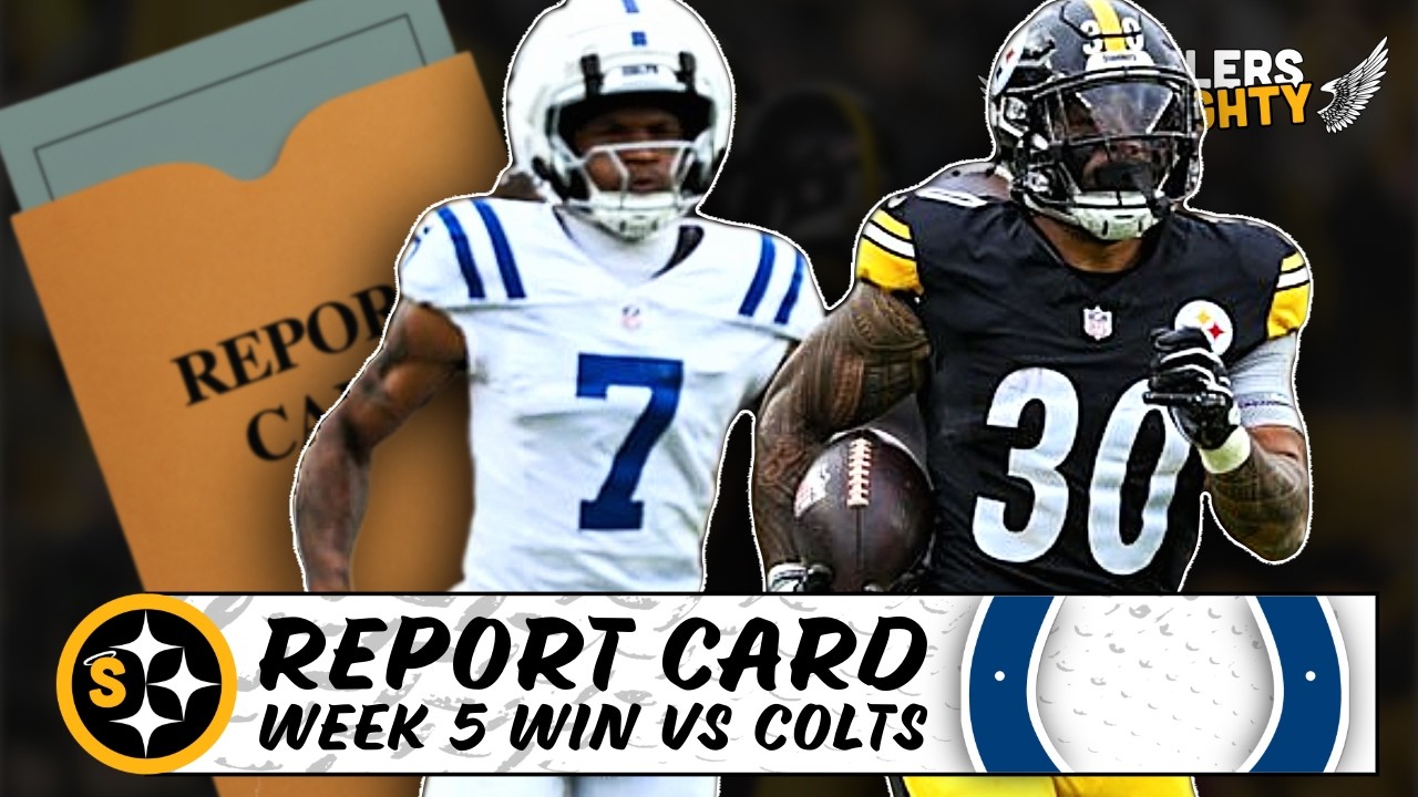 Steelers Get Their HIGHEST Grades of the 2026 Season vs the Colts | REPORT CARD | Week 5