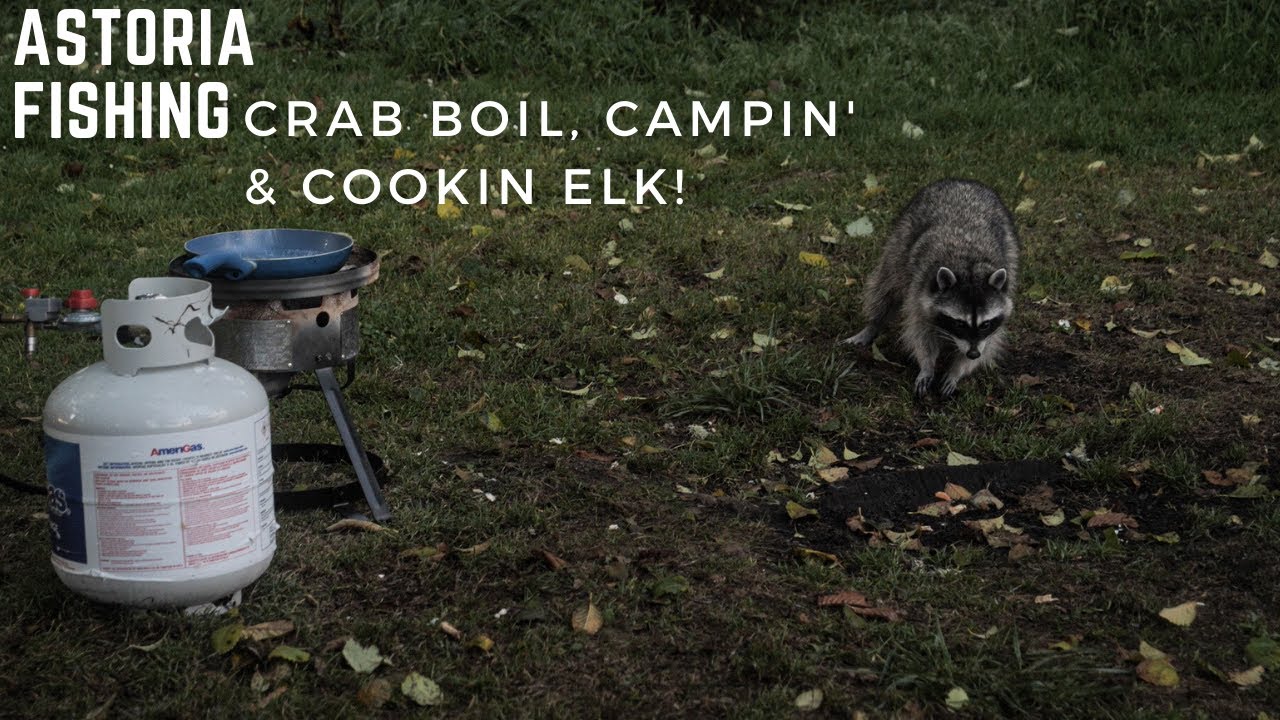 Astoria OCEAN Fishin' CAMPING Crab BOIL & Cooking YouTube