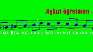 Spanish Dance İspanyol Dansı Eserin Notası Moritz Moszkowski Aykut Öğretmen