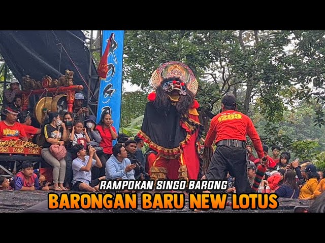 NEW LOTUS Barongan terbaru jaranan ROGO SAMBOYO PUTRO Live Besowo Kediri class=