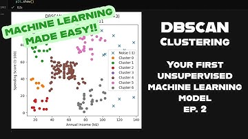 DBSCAN Clustering | Your First Machine Learning Model