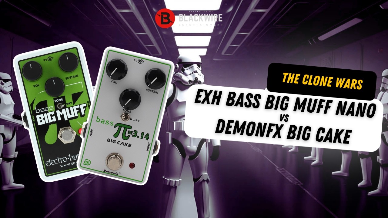 THE CLONE WARS | EHX Bass Muff vs DemonFX Big Cake (No Talking