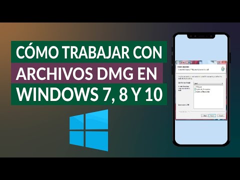 Cómo Abrir y Trabajar con Archivos DMG en Windows 7, 8, 10