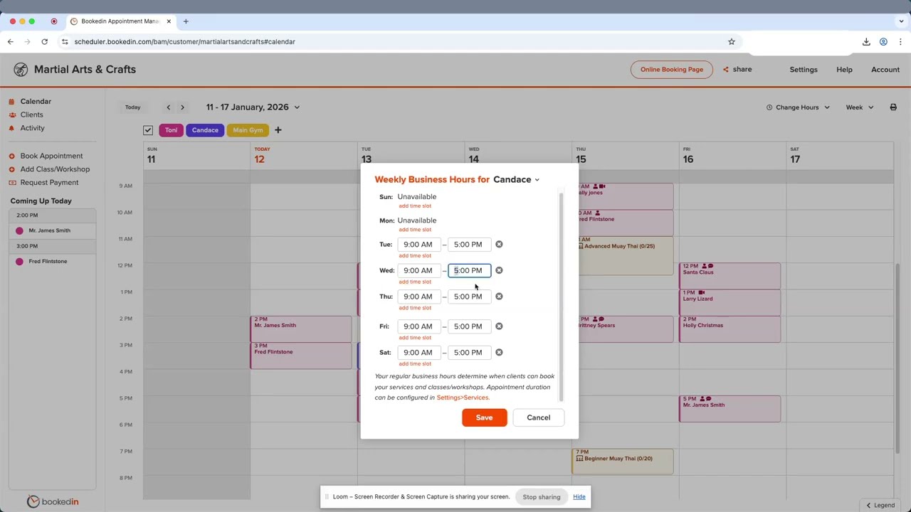 Full availability setup (desktop instructions)