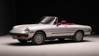 1981 Alfa Romeo 2000 Spider Veloce Walk Around 1981 Alfa Romeo 2000 Spider Veloce Functions