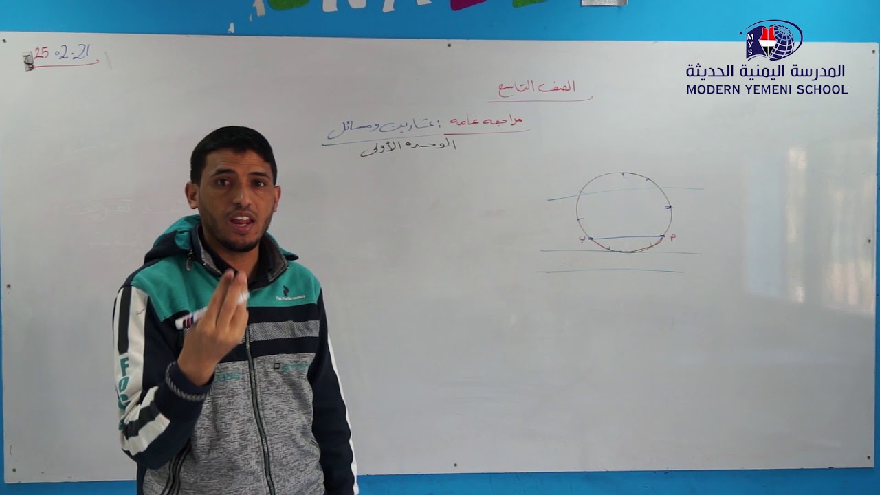 مراجعة الصف التاسع - رياضيات - استاذ محمد عزان - فرع المهندسين